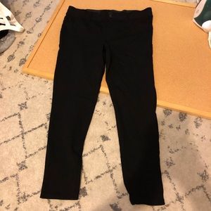 Stretchy black dress pants